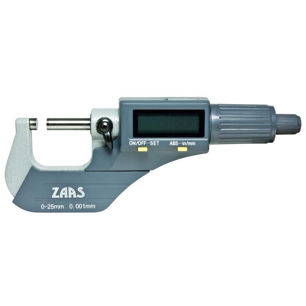 Micrômetro Externo Digital 0 Á 25Mm 2,0005 - Zaas