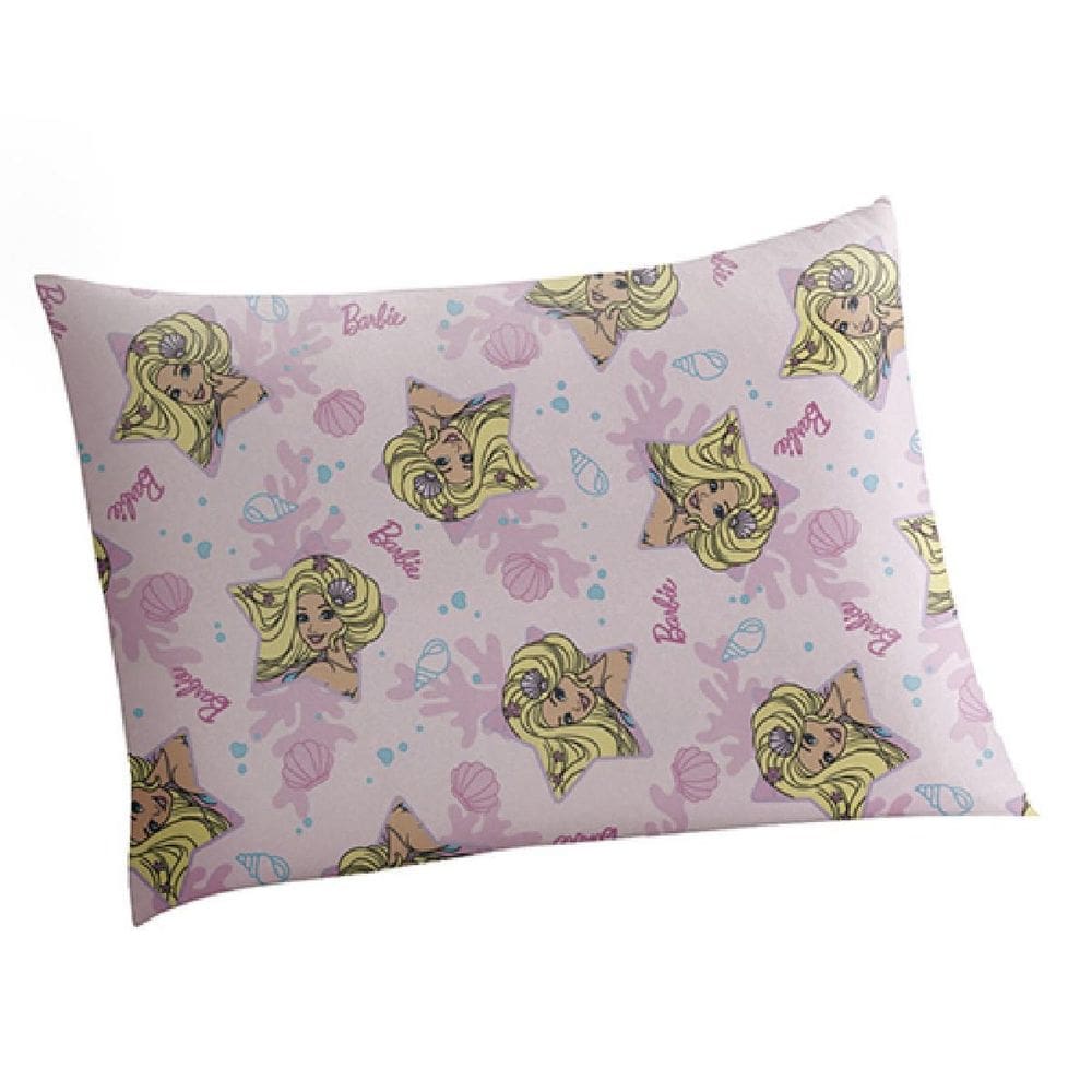 Fronha Personagens Algodão Barbie Lepper