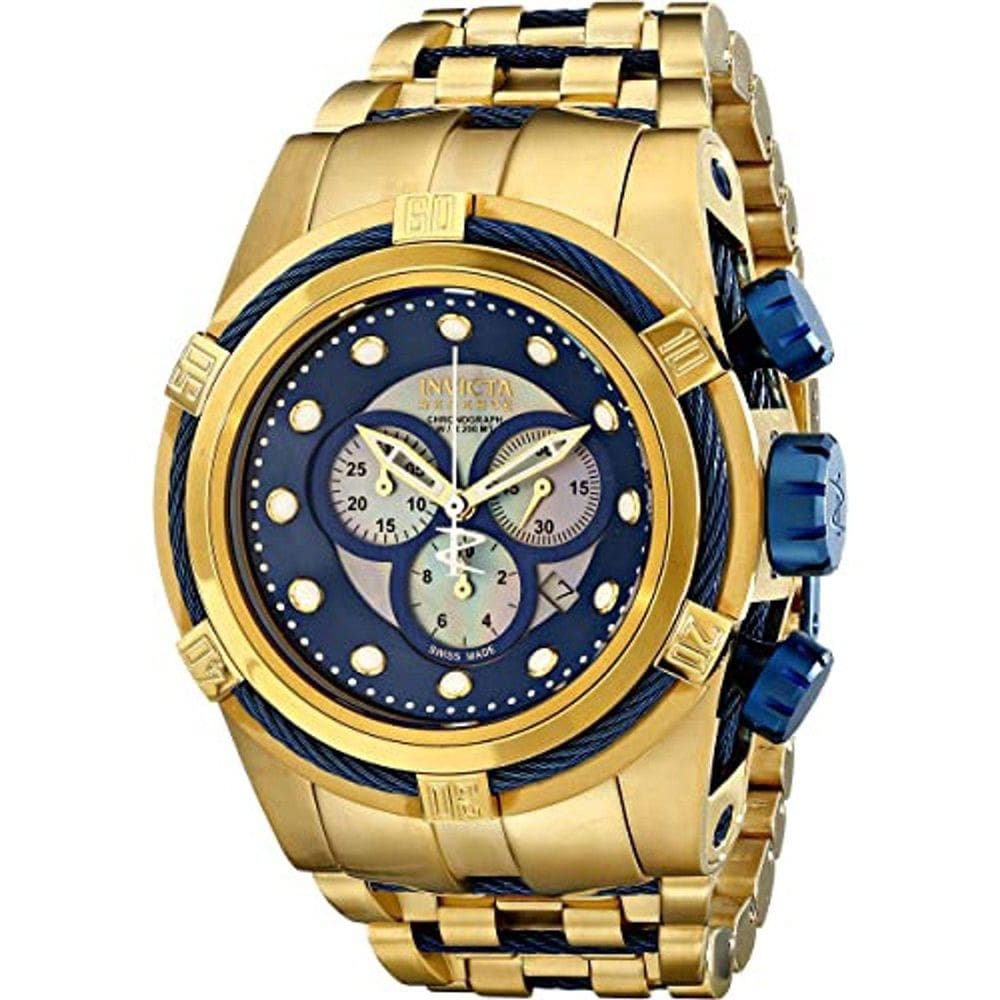Relógio Invcta Bolt Zeus 12742 Ouro18K  Confira