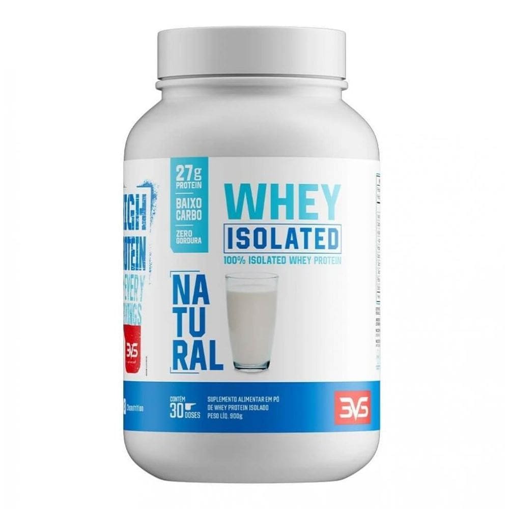 Whey Isolated 900G - Sabor: Natural