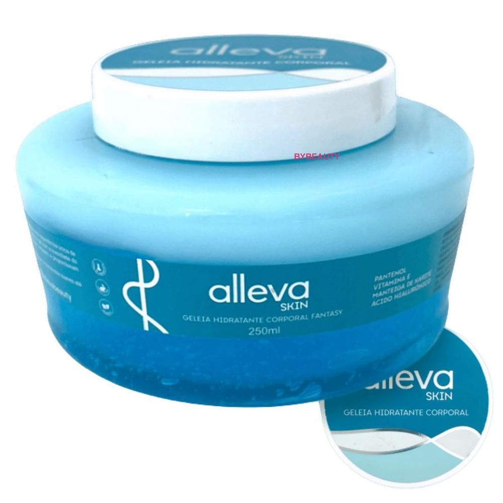 Geléia Hidratante Corporal 250Ml Alleva - Bloom Fantasy