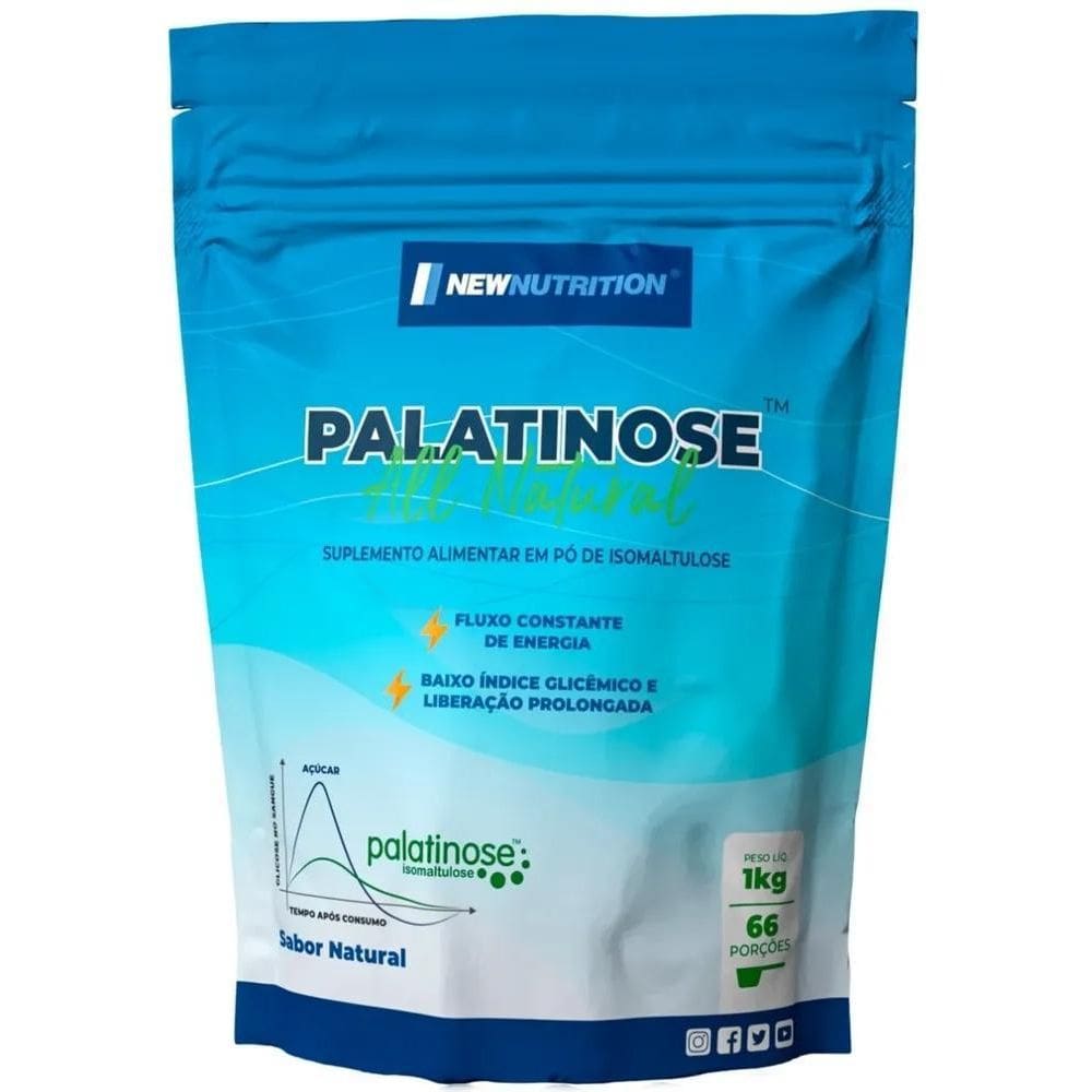 2X Isomaltulose Suplemento Em Pó Newnutrition Palatinose All