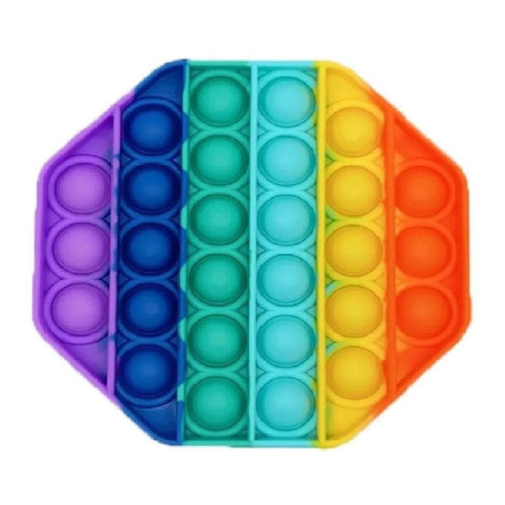 Brinquedo Pop It Octógono Fidget Anti Spinner