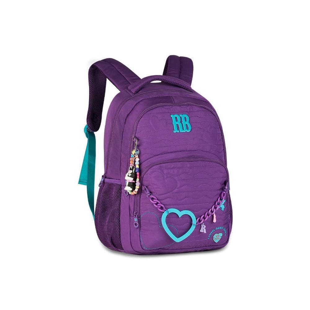 Mochila De Costas Roxa Coleção Sweet Dreams Rebecca Bonbon