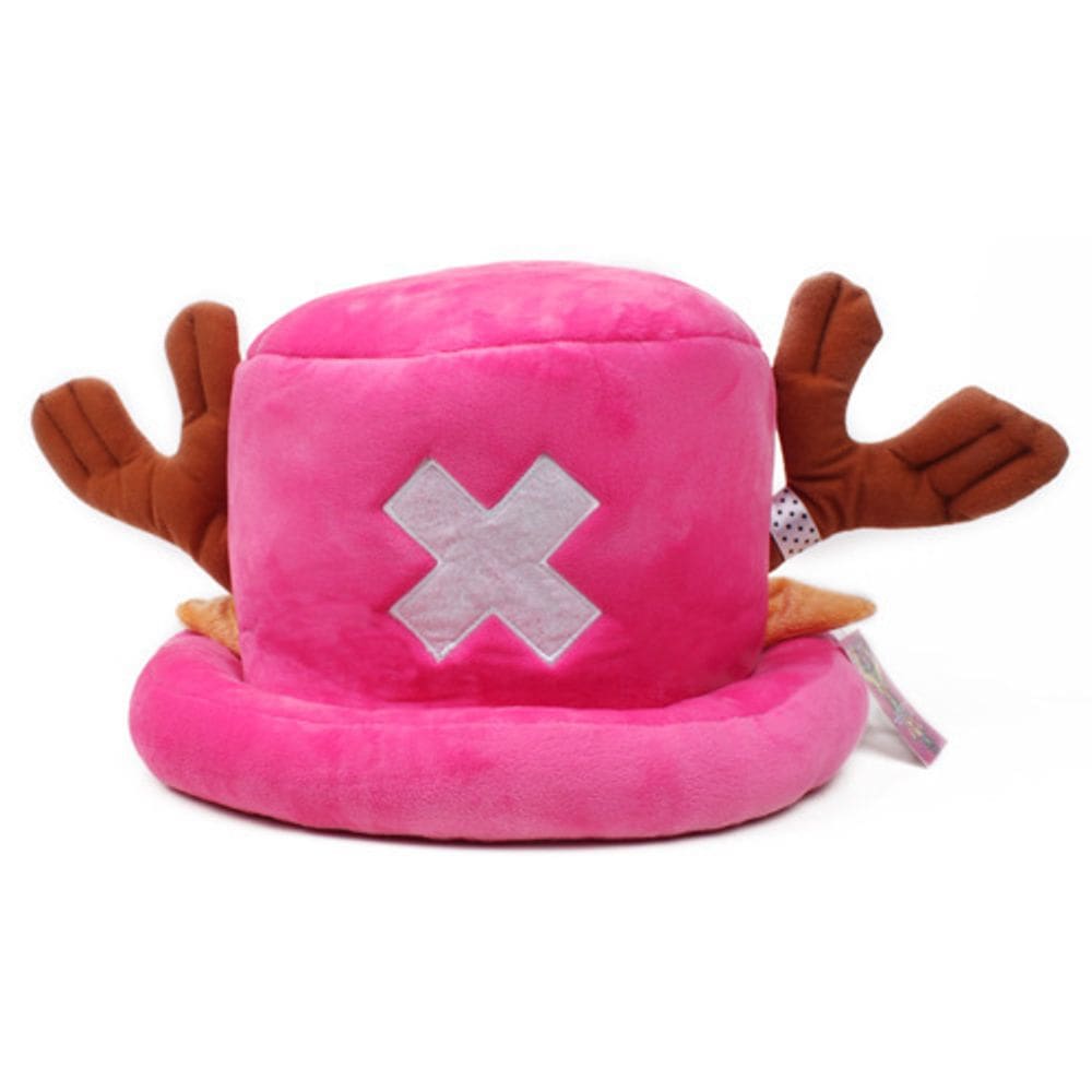 Boné de pelúcia Doll Chopper para crianças e adultos - vermelho
