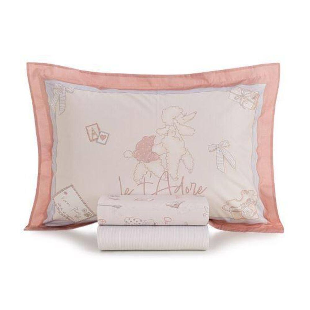 Jogo De Cama Casal Jolie 200 Fios Karsten