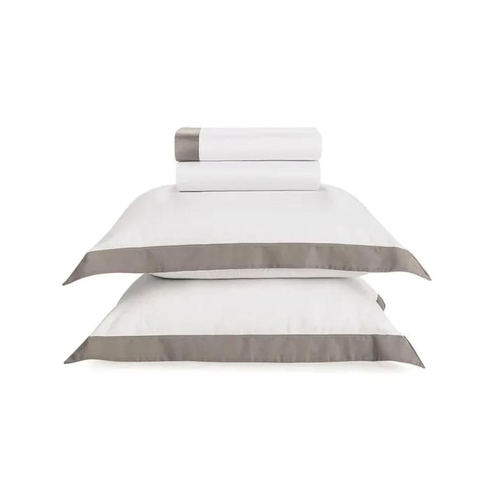 Jogo De Cama Casal 270 Fios Estampado - Karsten Arvoreto