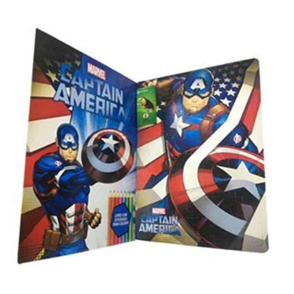 Marvel Kit Diversão - Captain America