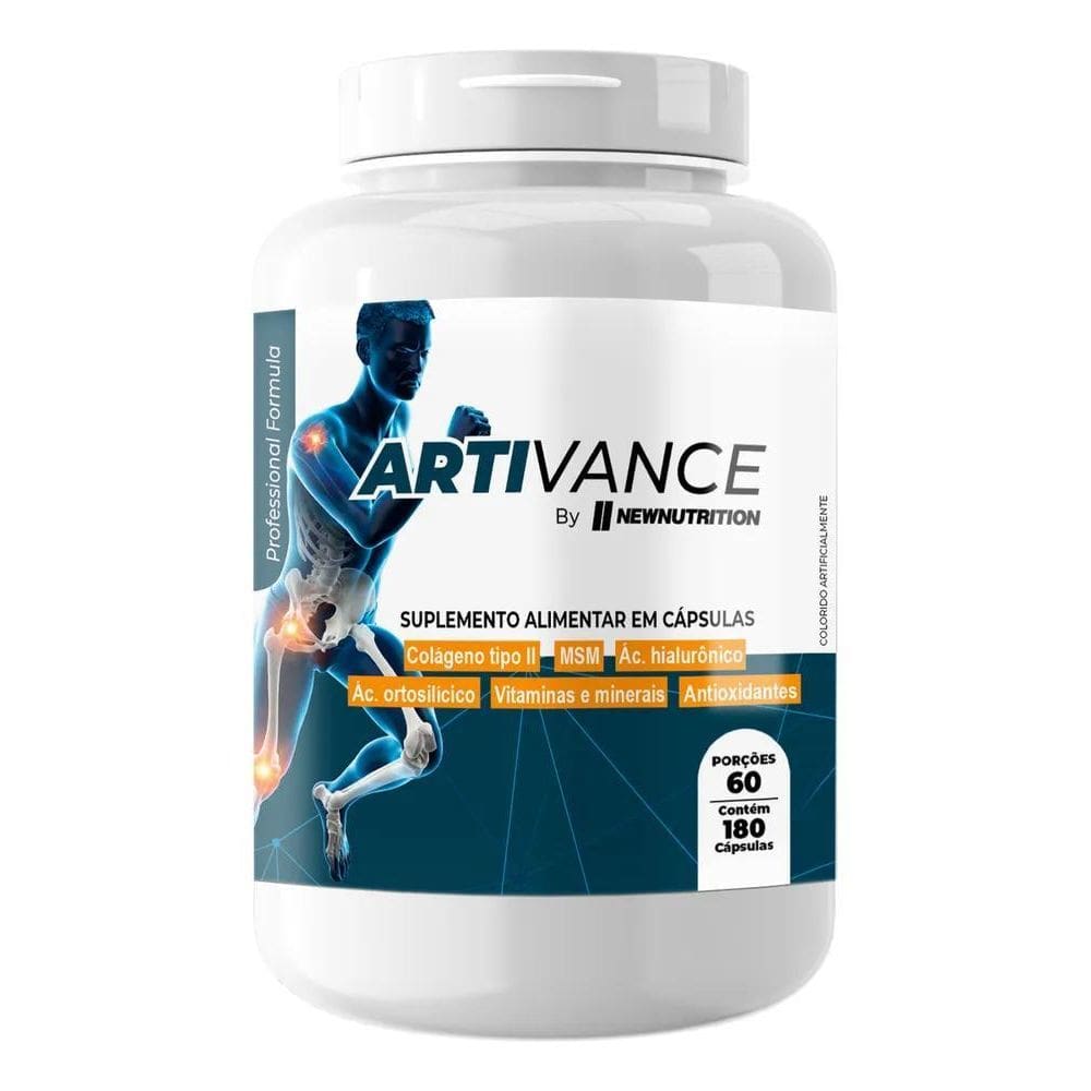 2X Colágeno Tipo 2 Artivance Newnutrition 180 Cápsulas Sabor