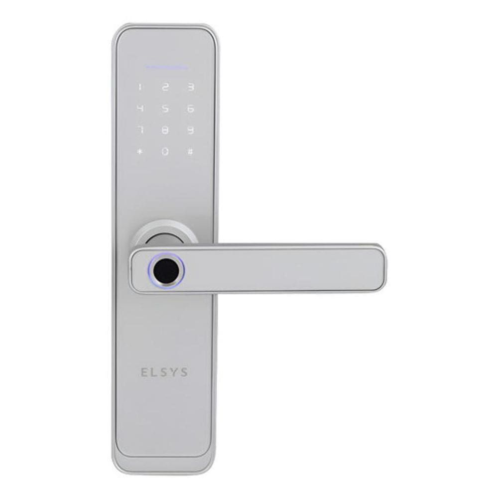 Fechadura Digital Prata Wifi Biometria Elsys Esf-De4000B
