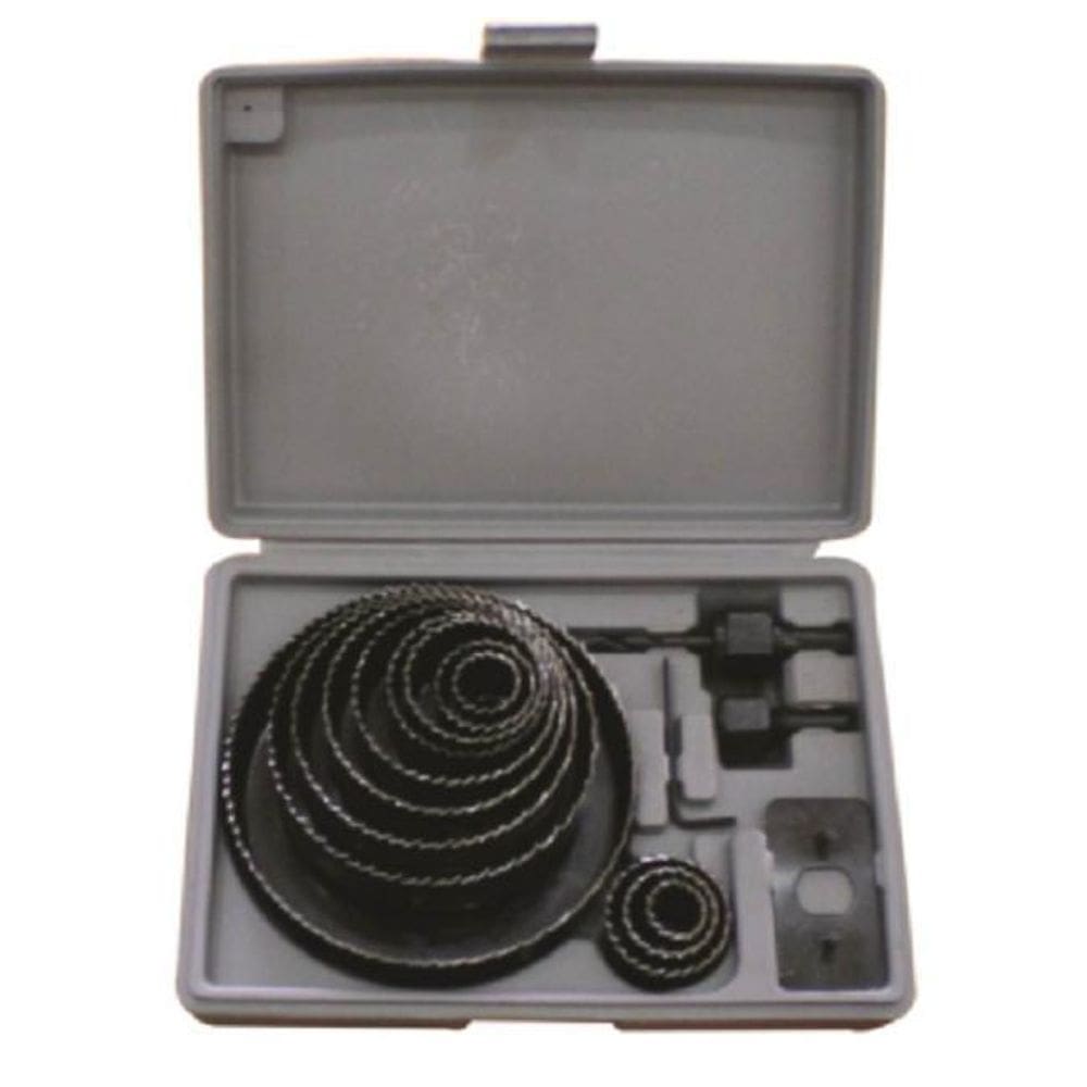 Jogo De Serra Copo Madeira 16 Peças - Conex