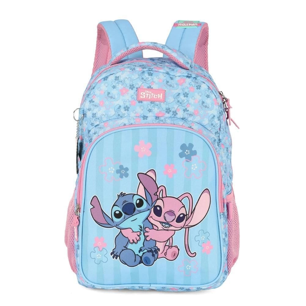 Mochila De Costas Escolar Infantil Stitch Luxcel