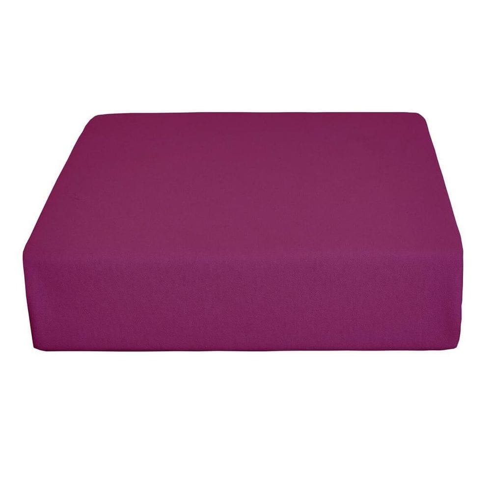 Lençol Solteiro Com Elástico Malha Algodão Europa