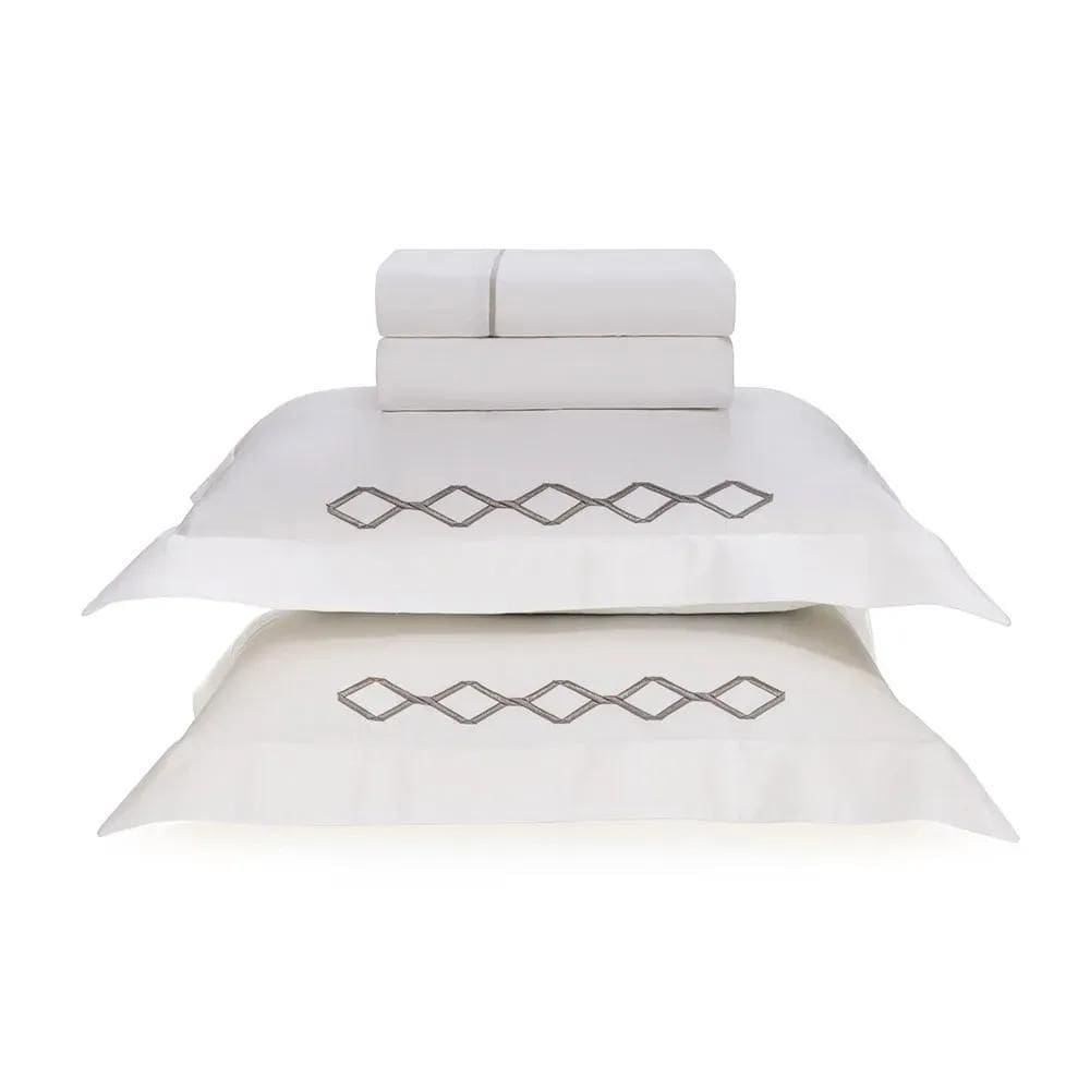 Jogo De Cama King 300 Fios Bordado Franco - Karsten