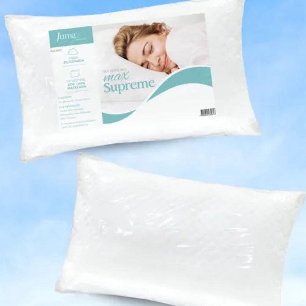 Travesseiro Matelado Fibra Siliconada Max Supreme 50X70 Juma