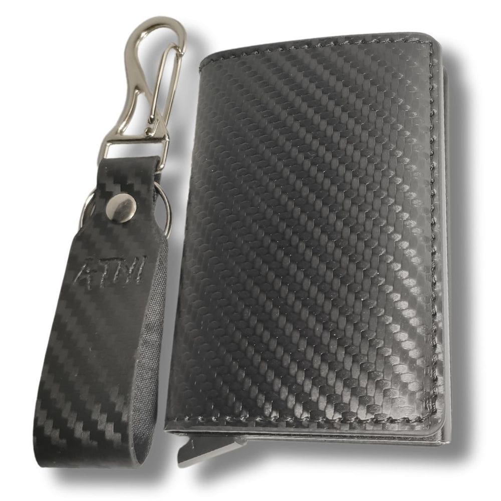 Kit 1 Carteira Rfid 1 Chaveiro Tuatara