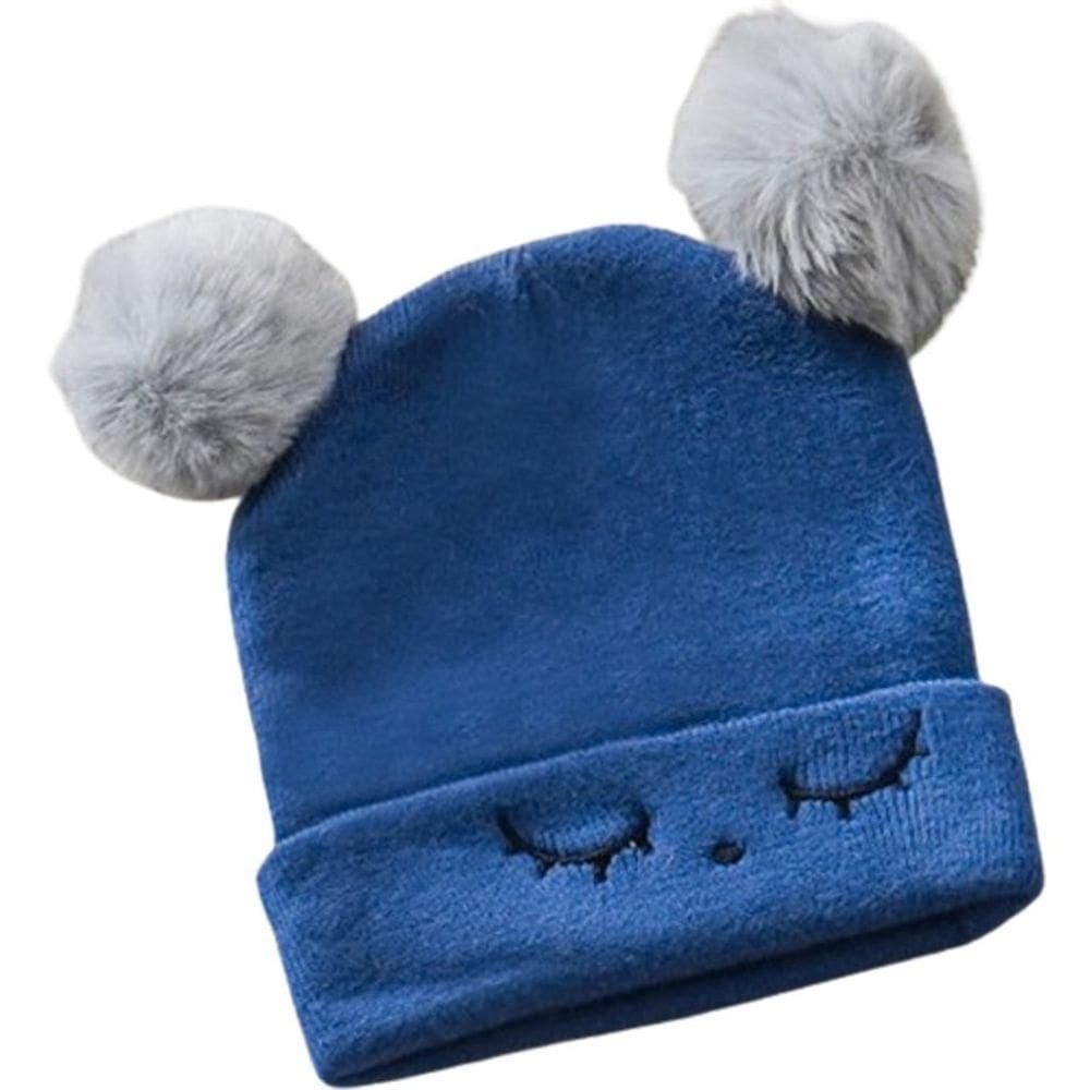 Gorro Funny Para Bebê 36cm A 48cm Azul Marinho