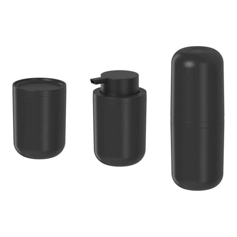 Kit Banheiro Lavabo Bold 3 Peças Organização De Pia Ou