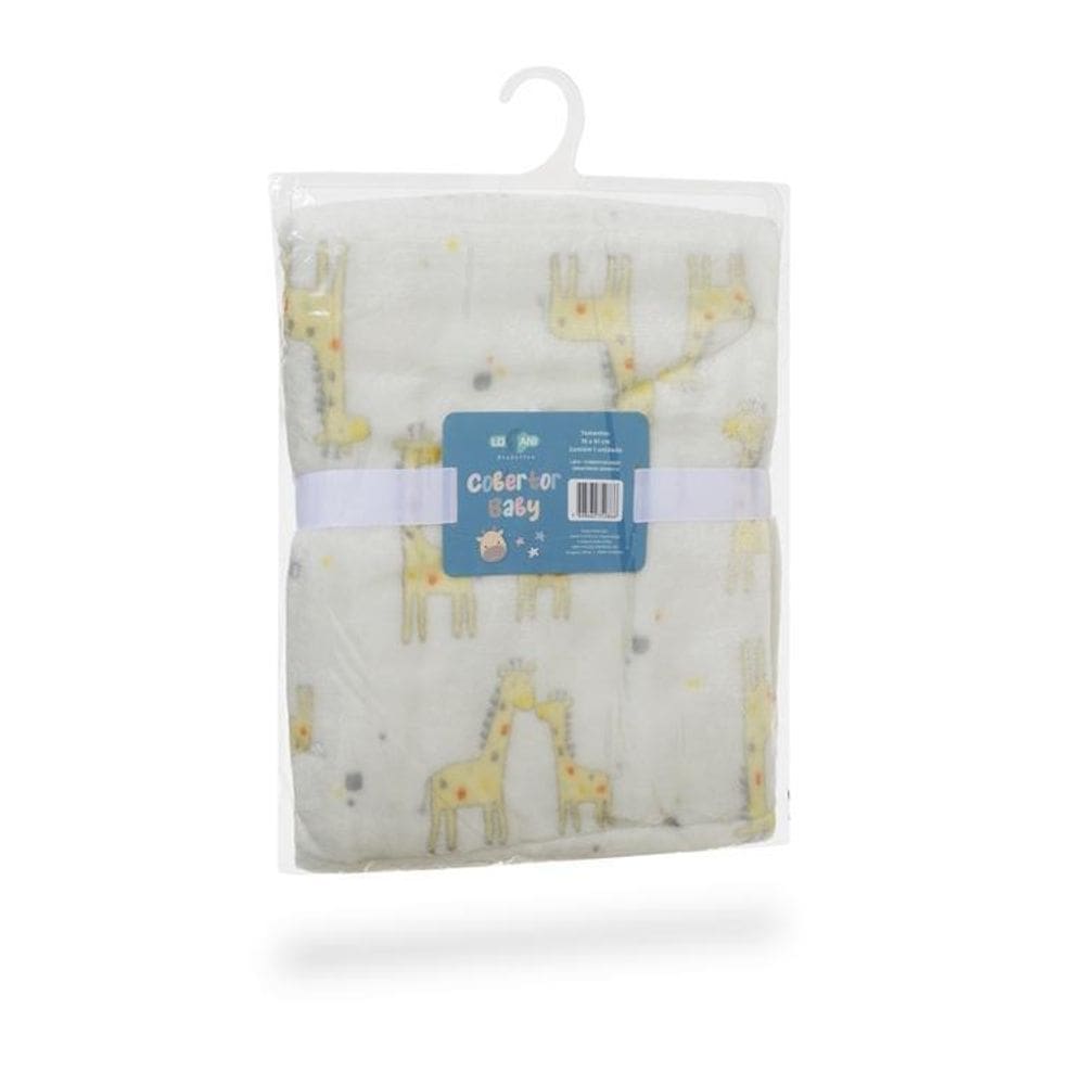 Cobertor Fofy Baby Girafinhas Loani