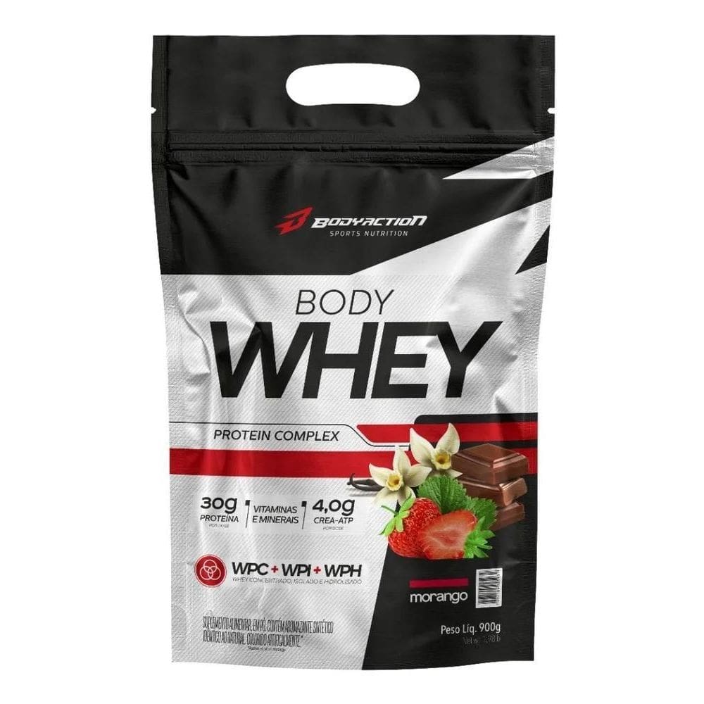 2X Body Whey Protein Isolado Concentrado Hidrolisado 900G Sa