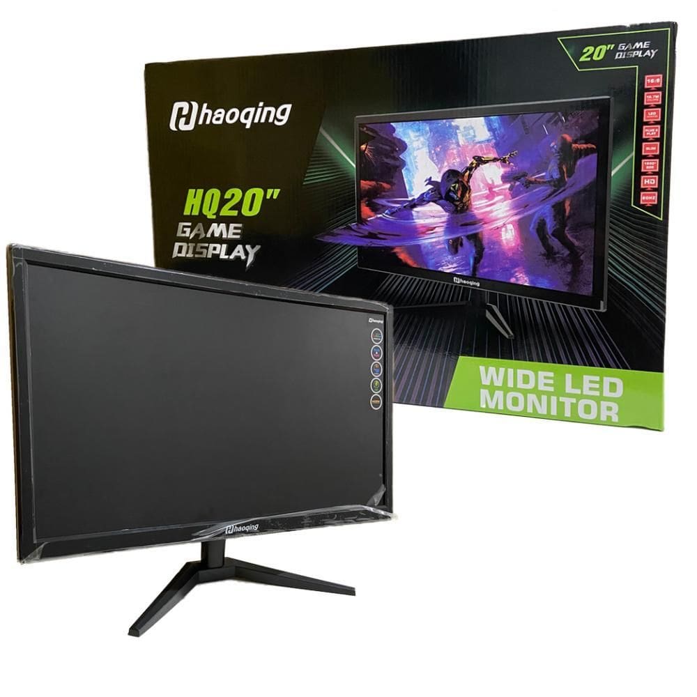 Monitor Led 20 Haoqing Hq20 Hdmi/Vga/Vesa Preto