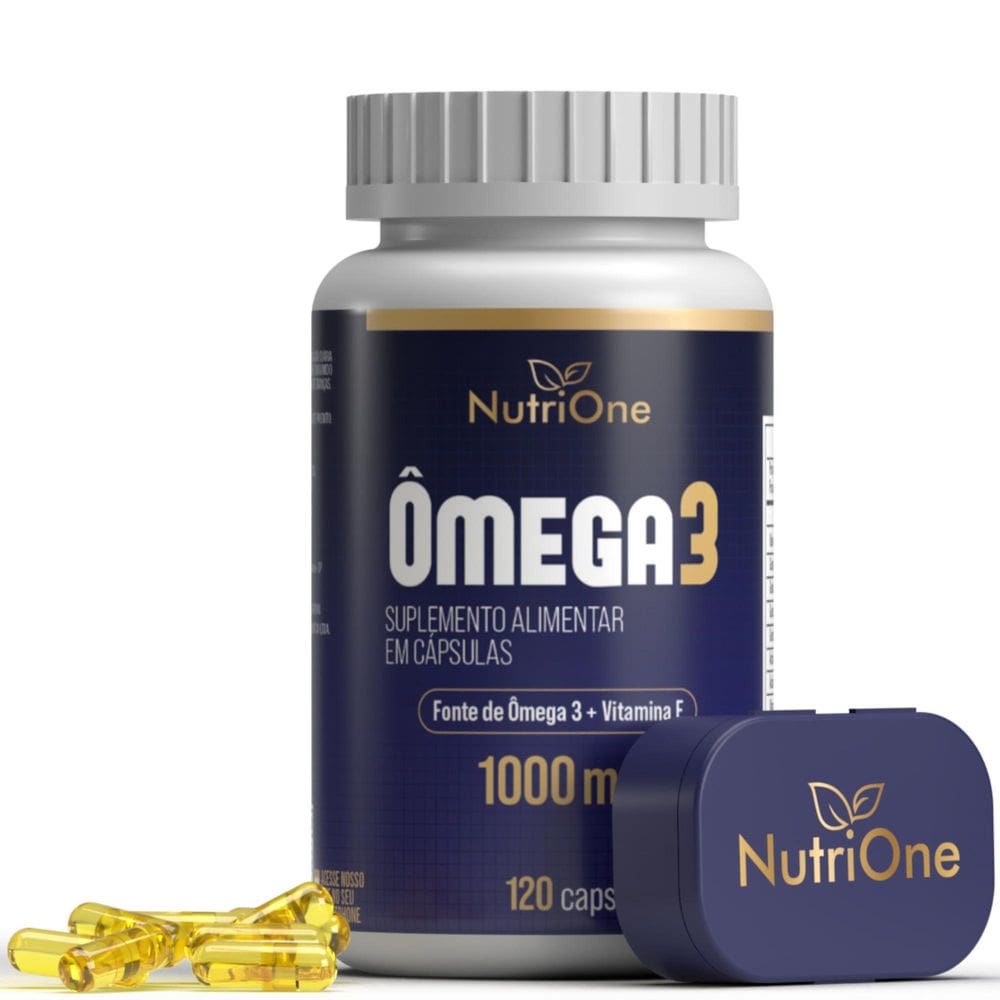 Omega 3 120 Cáps Certificado Internacional Meg3 - Nutrione
