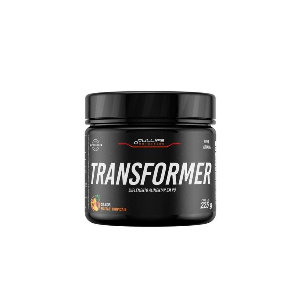 Pré Treino Transformer 45 Doses 225 G Fullife - Frutas