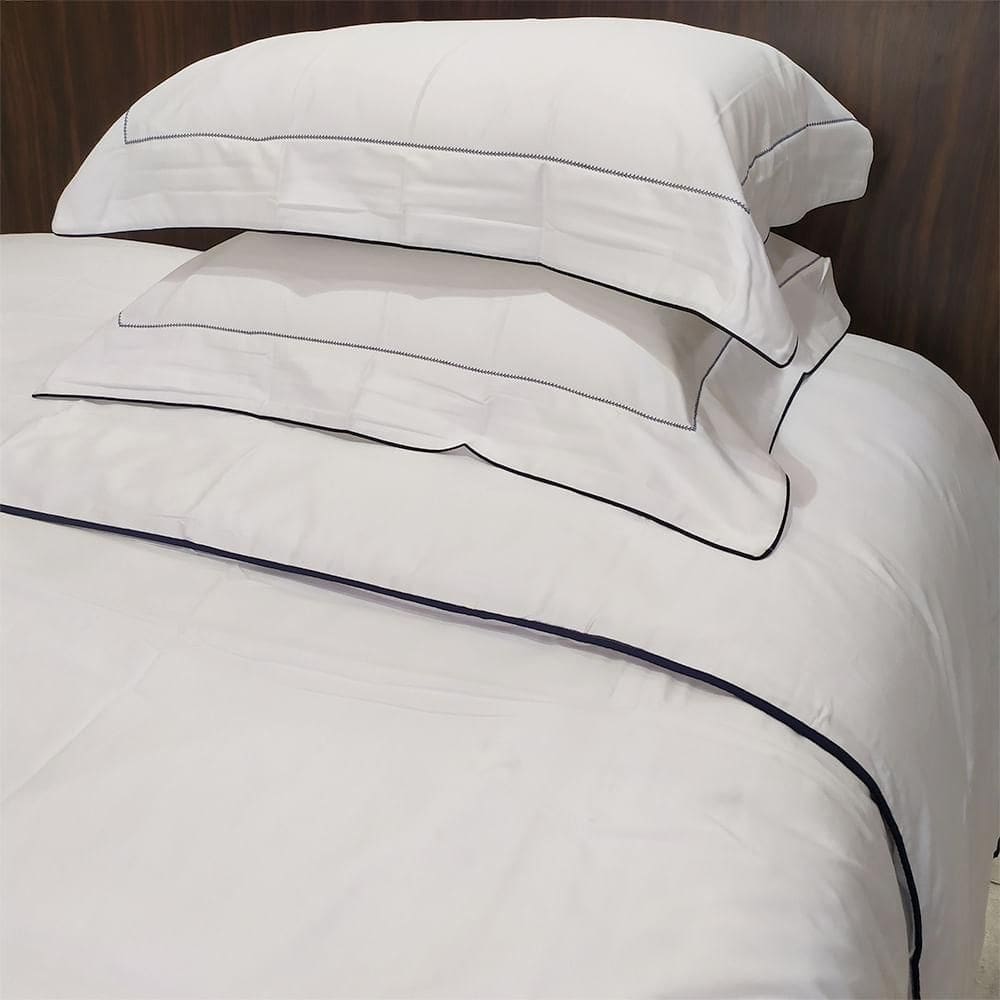 Kit Capa Edredom Duvet King Constantine Marken Fassi Branco