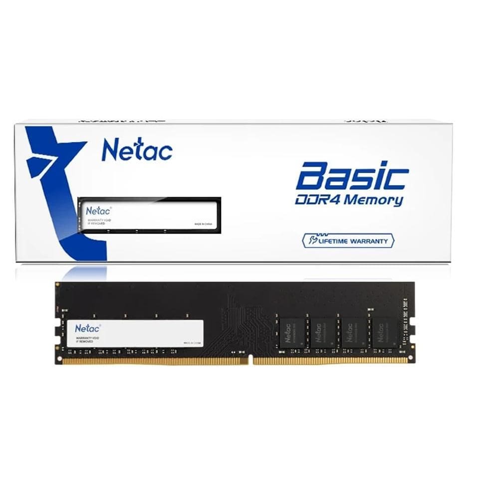 Memória Ram Desktop 8Gb 2666Hz Ddr4 Netac