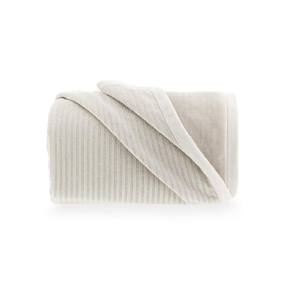 Cobertor Sollievo King Dupla Face 350G/M Kacyumara Off Whit