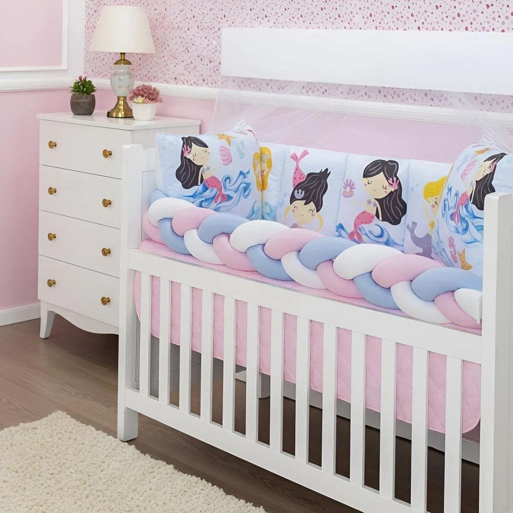 Kit Berço Baby Dream 10 Peças Super Aconchegante E Charmoso