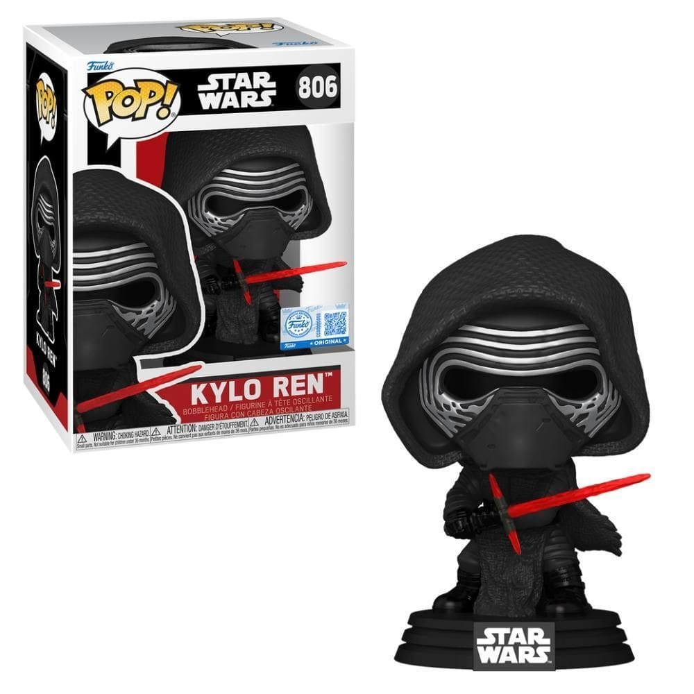 Boneco Funko Pop Exclusivo Star Wars - Kylo Ren