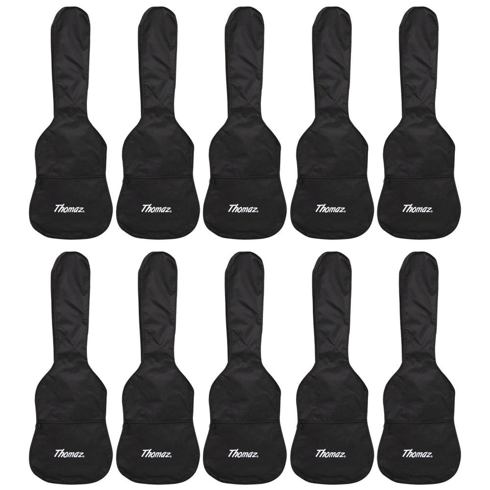 Kit 15 Capas para Guitarra Elétrica Preta Thomaz