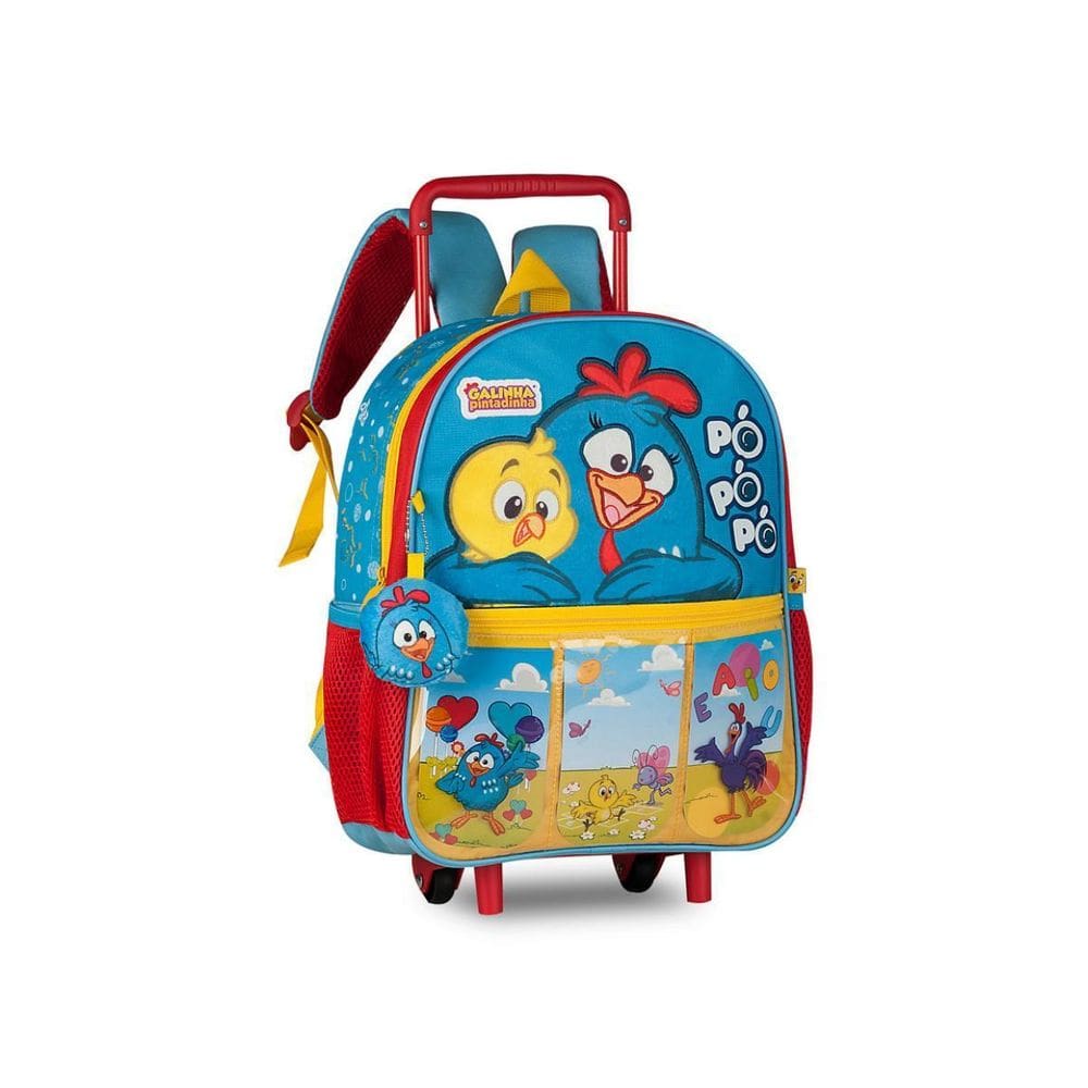 Mochila Galinha Pintadinha De Carrinho - Oficial Clio