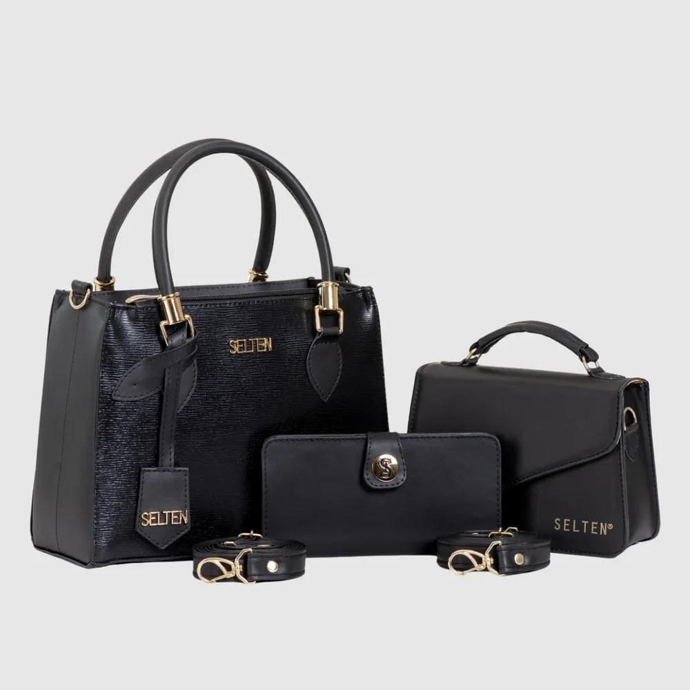 2X Bolsa Feminina Transversal E Bolsa Pequena Com Carteira F