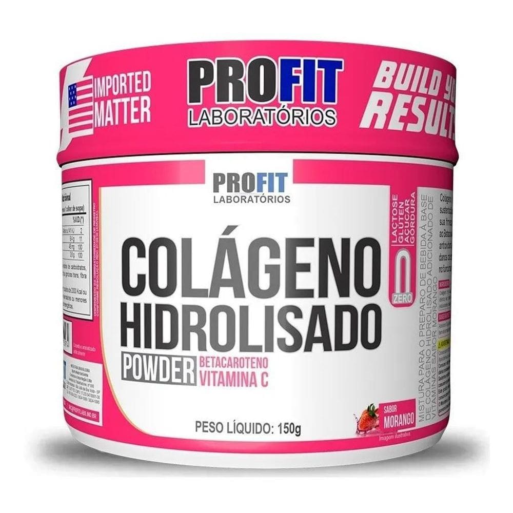 2X Colágeno Hidrolisado Powder   Com Betacaroteno + Vitamina