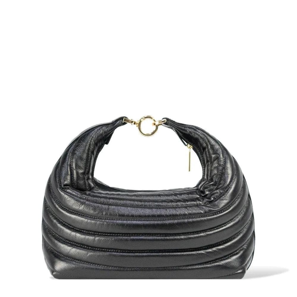 Bolsa Couro Mão E Transversal Matelasse Preto