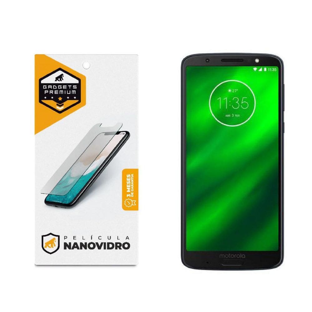 Película De Nano Vidro Para Motorola Moto G6 - Gshield