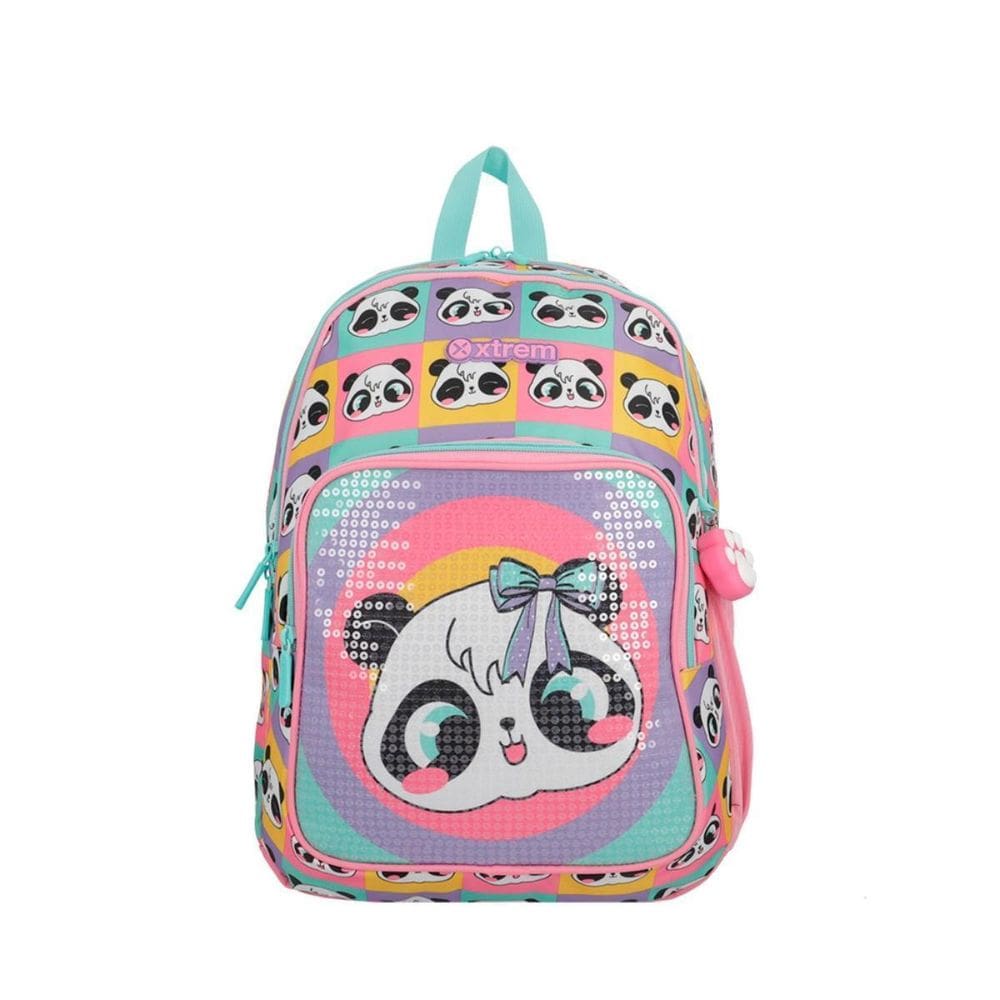 Mochila De Costas Hopper Panda Escolar Infantil Passeio