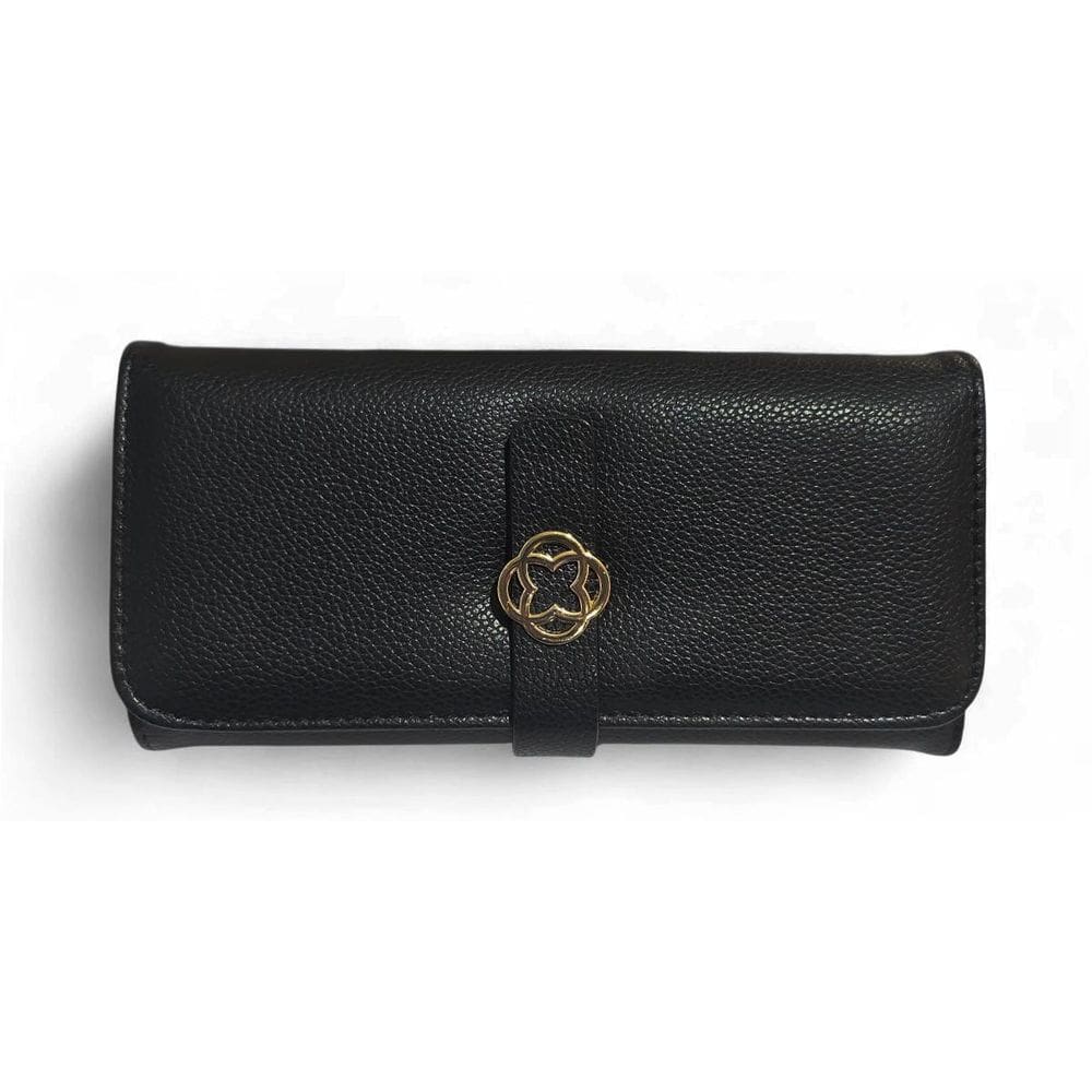 Carteira Feminina De Mão Divisória Com Ziper Chris Helena Pr