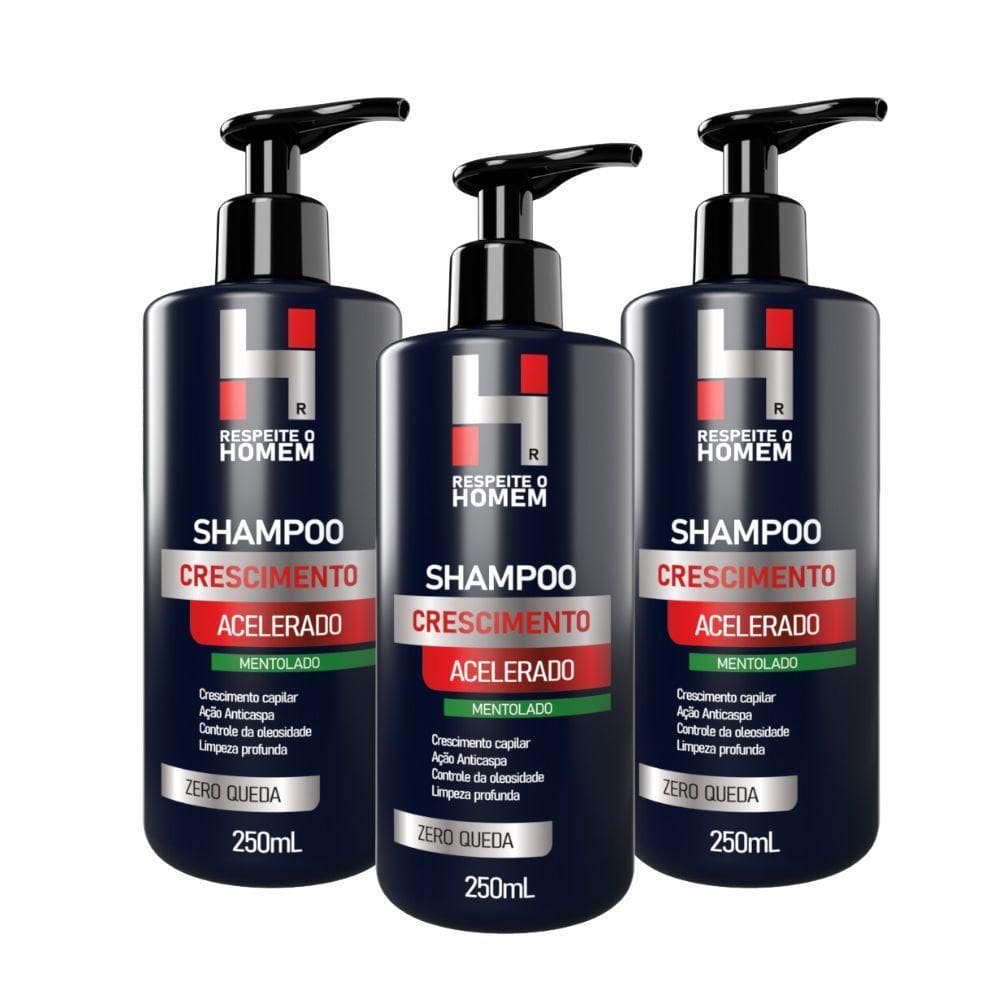 Shampoo Calvície Zero  3X