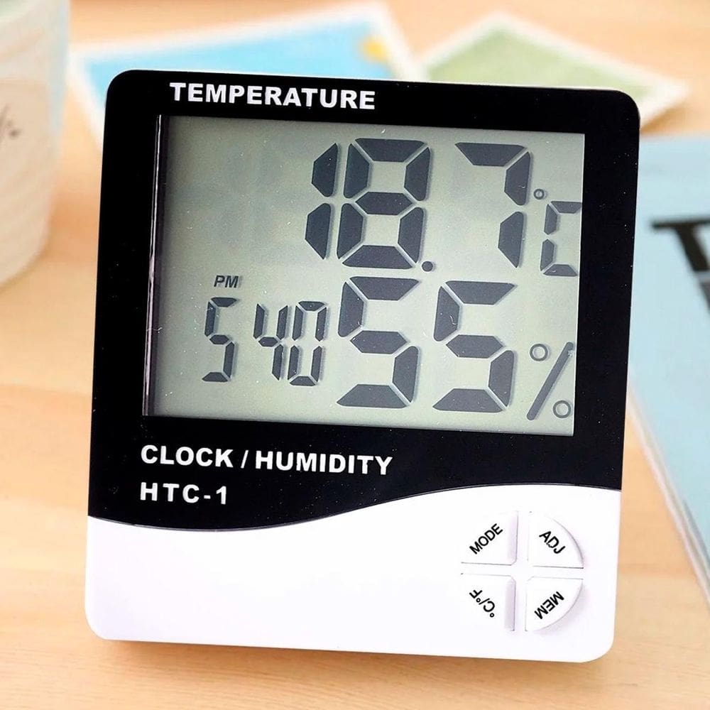 Higrômetro Digital Para Medir Umidade Com Precisão