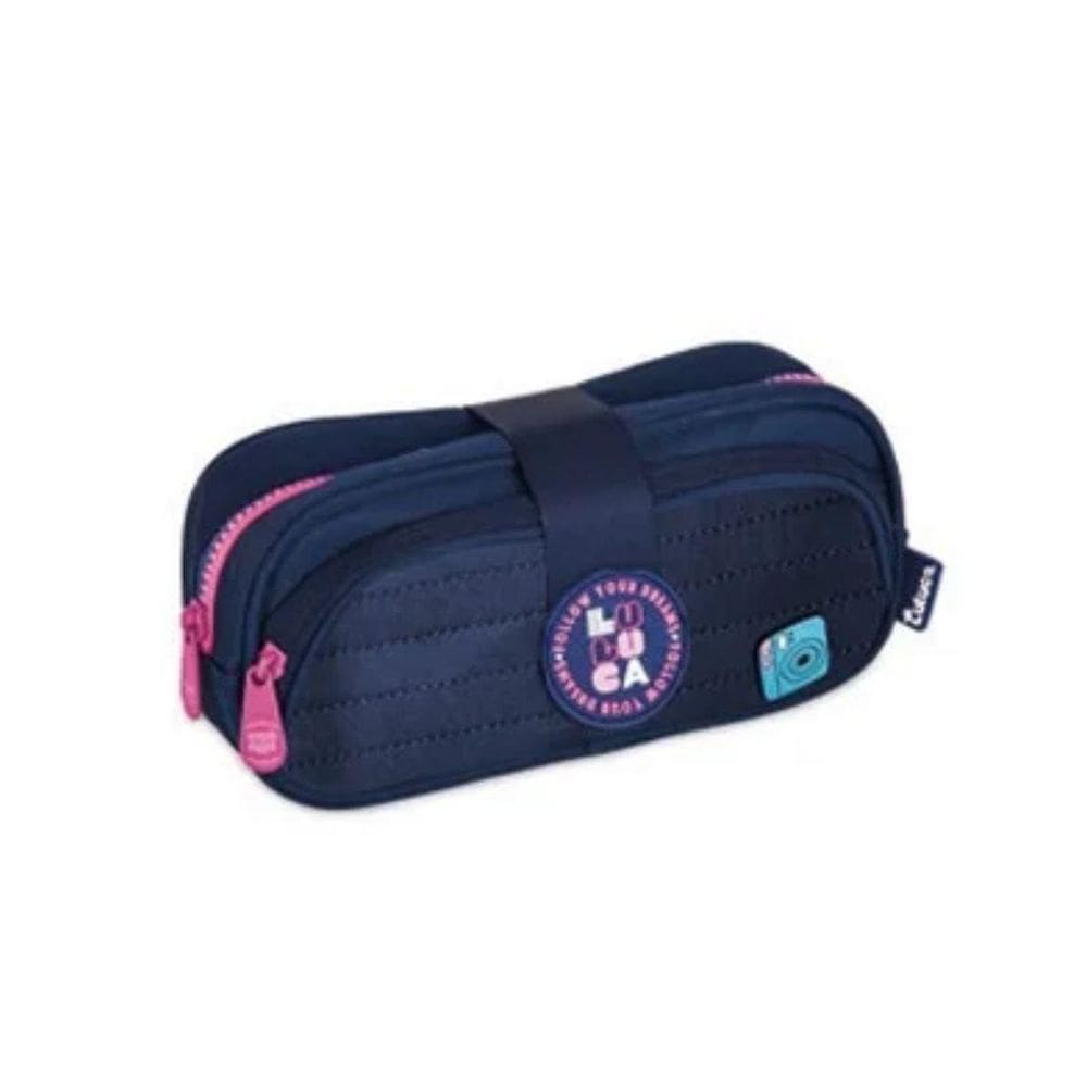 Estojo Luluca Estojo Escolar Feminino Bolsinha Organizadora