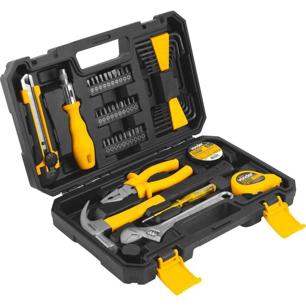 Jogo Ferramentas Com 59pcs Vonder