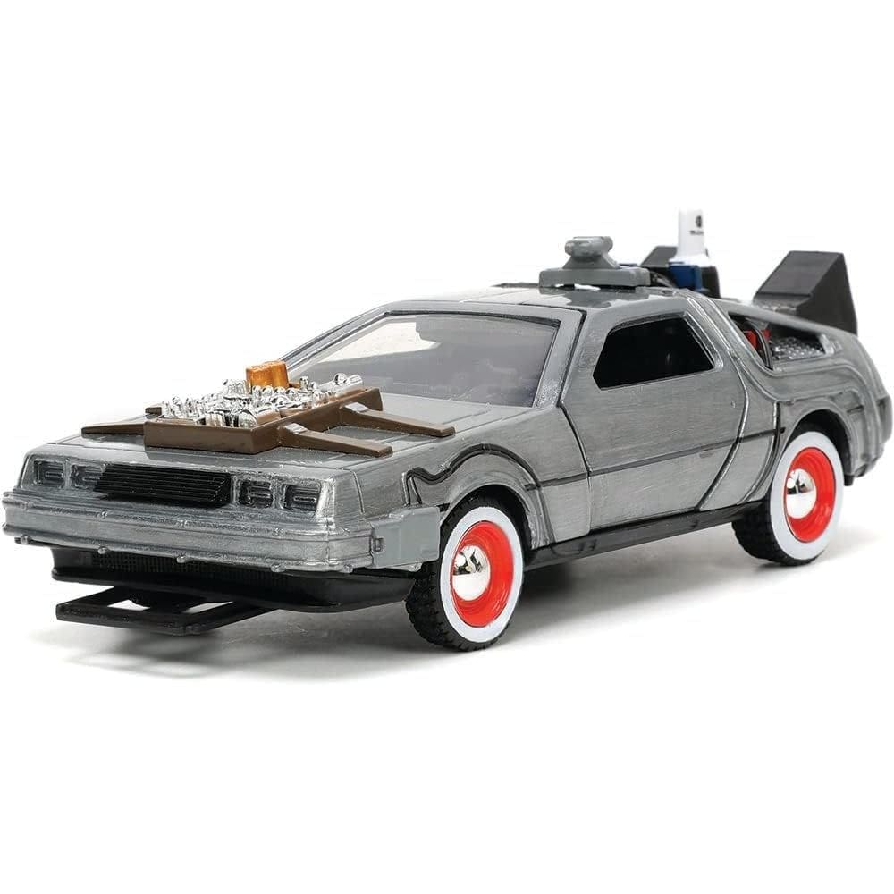 Delorean - De Volta Para o Futuro III - Hollywood Rides - Escala 1/32 - Jada Toys