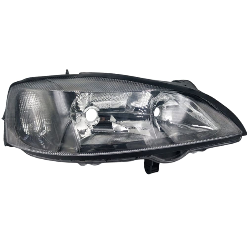 Farol Astra 98 99 00 01 02 Foco Duplo Máscara Negra Direito/Passageiro