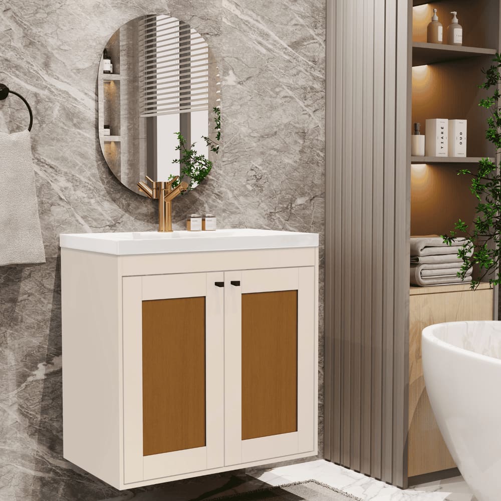 Kit Banheiro Artemis Off White Cedro