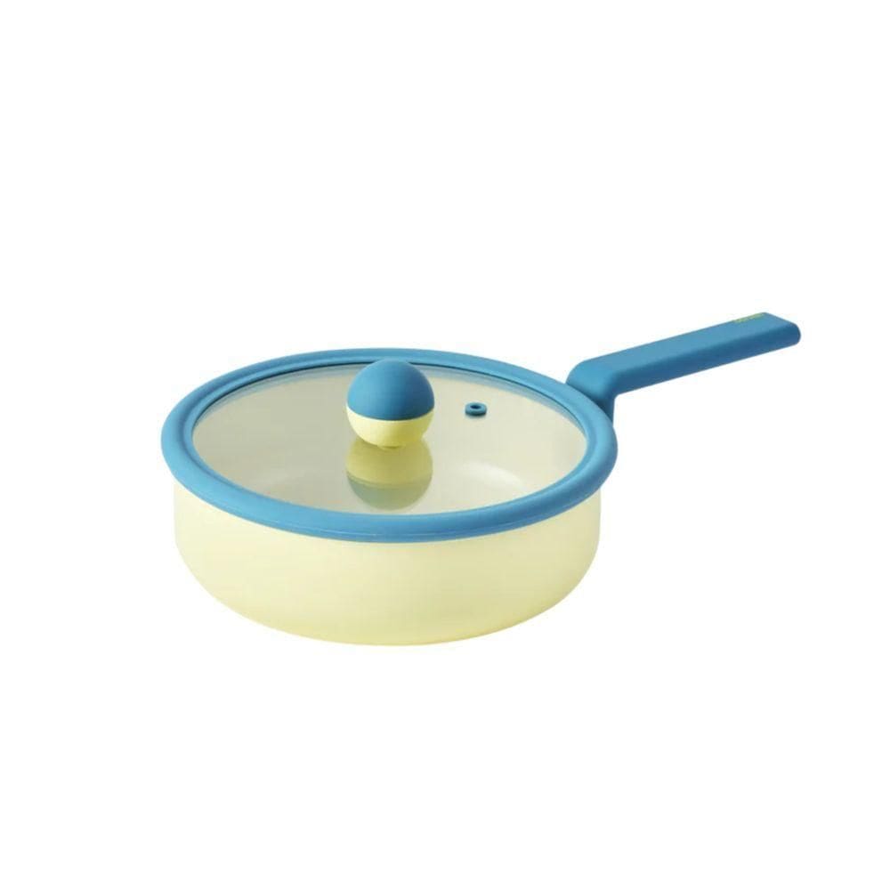 Frigideira Wok 24cm/2,5l - Indução Com Revestimento Cerâmico - Danish - Neoflam - Amarelo
