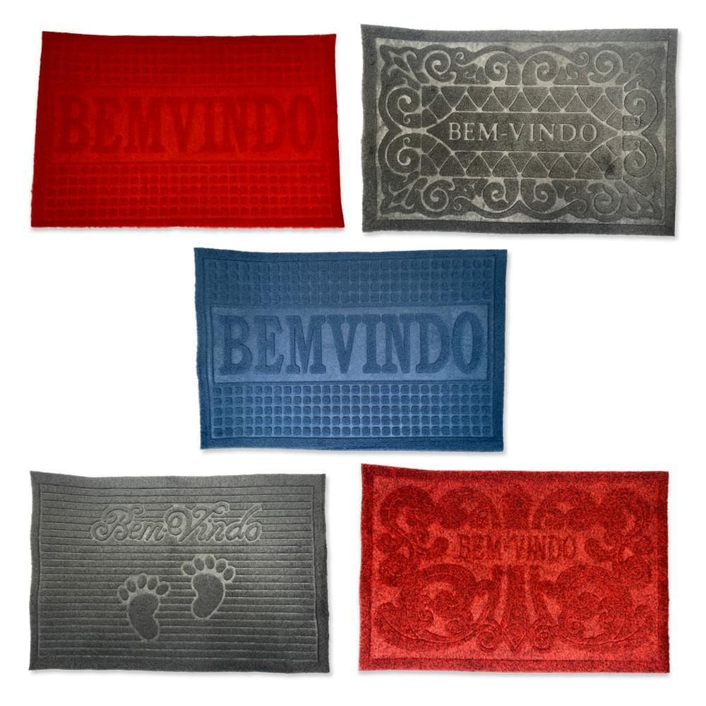 Capacho 58X38 Antiderrapantes De Porta Pequeno -