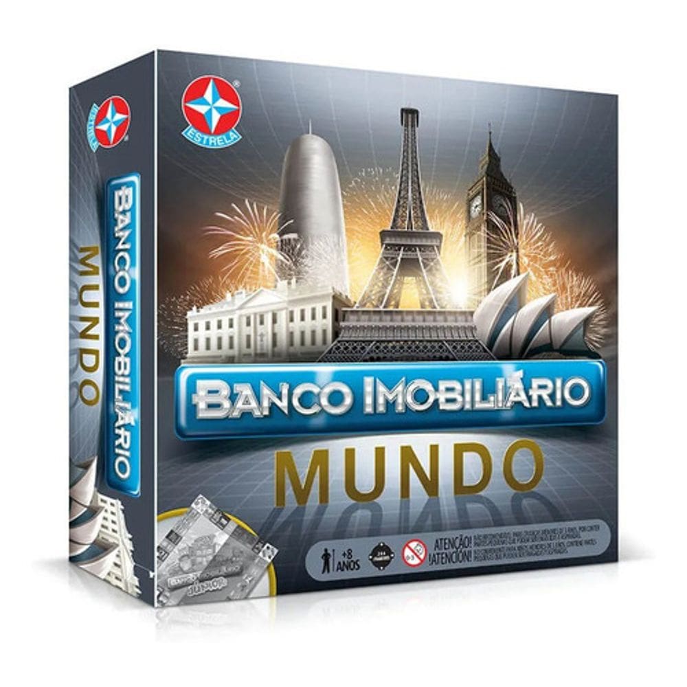 Banco Imobiliário Mundo - Estrela